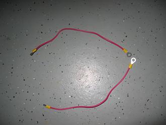 Simple cable extensions to connect a UPS to a larger batter for use as an Aquaponic Backup System